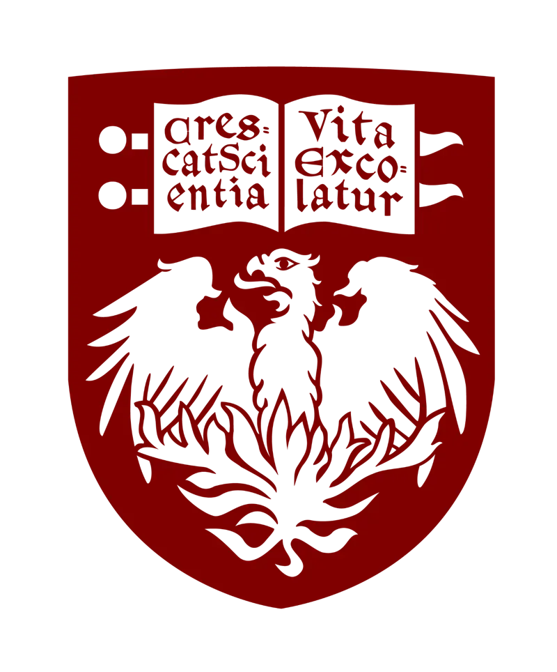 University of Chicago maroon shield logo
