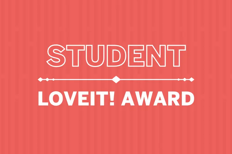 LDW-Love It Award Students