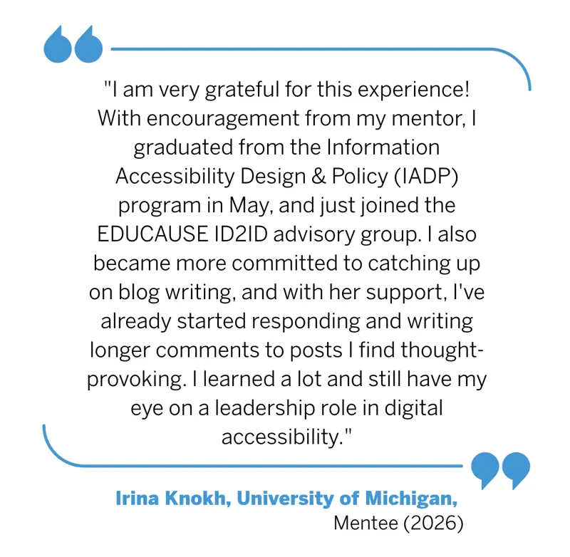 Irina Knokh, University of Michigan Testimonial WIT 